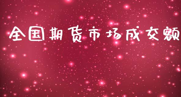 全国期货市场成交额_https://wap.15771688.com_道指期货_第1张