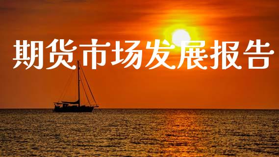 期货市场发展报告_https://wap.15771688.com_道指期货_第1张