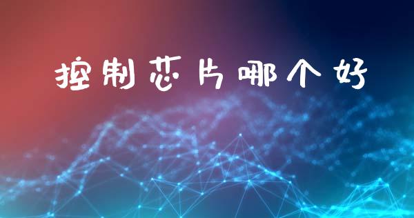 控制芯片哪个好_https://wap.15771688.com_道指期货_第1张