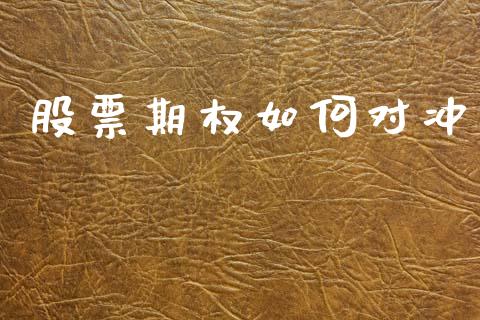 股票期权如何对冲_https://wap.15771688.com_国际期货_第1张