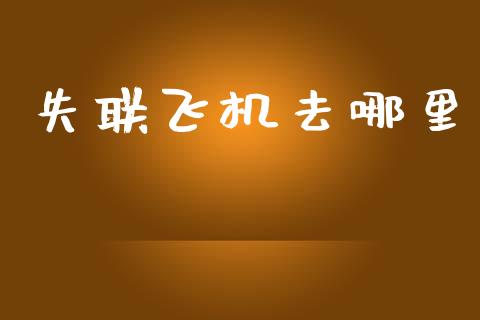 失联飞机去哪里_https://wap.15771688.com_原油期货直播室_第1张