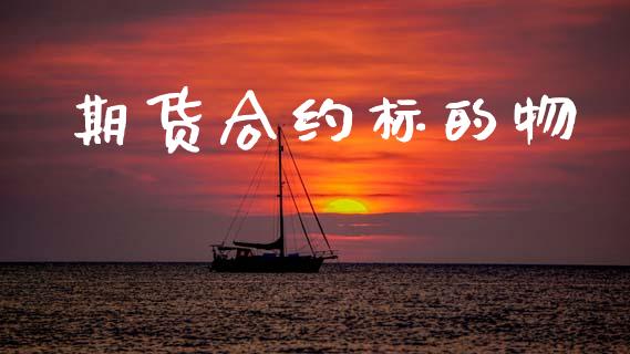 期货合约标的物_https://wap.15771688.com_原油期货直播室_第1张