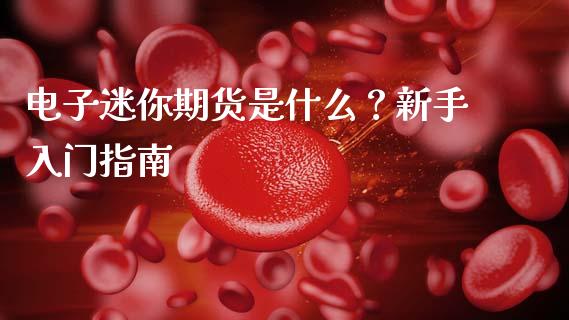 电子迷你期货是什么？新手入门指南_https://wap.15771688.com_国际期货_第1张