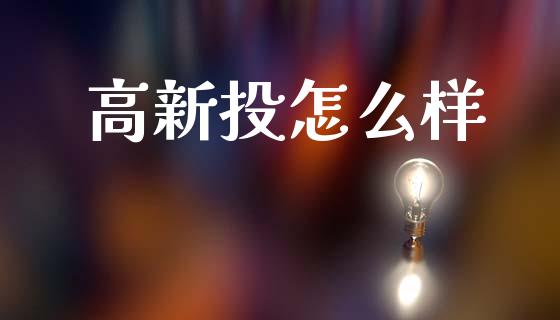 高新投怎么样_https://wap.15771688.com_国际期货_第1张
