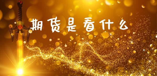 期货是看什么_https://wap.15771688.com_期货手续费一览表_第1张