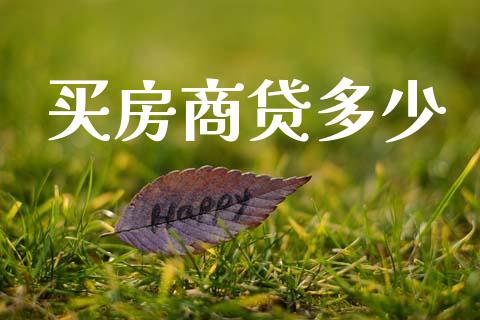 买房商贷多少_https://wap.15771688.com_期货手续费一览表_第1张